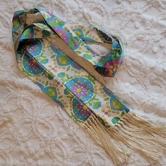 Vintage jack Marsee floral gown with shawl - Picture 6 of 14